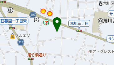 ヤマト運輸 荒川営業所(東日暮里)の地図画像