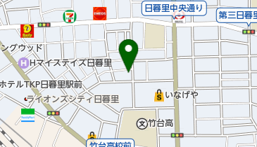 ヤマト運輸 東日暮里5丁目営業所(東日暮里5丁目)の地図画像