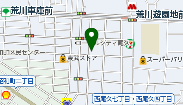 ヤマト運輸 荒川西尾久営業所(田端新町)の地図画像