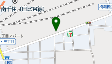 ヤマト運輸 荒川南千住営業所(南千住)の地図画像