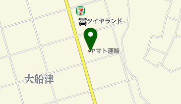 ヤマト運輸 鹿嶋大船津営業所(鹿嶋宮中)の地図画像