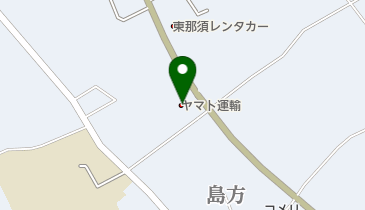 ヤマト運輸 黒磯板室センターの地図画像