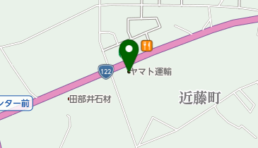 ヤマト運輸 館林近藤営業所の地図画像