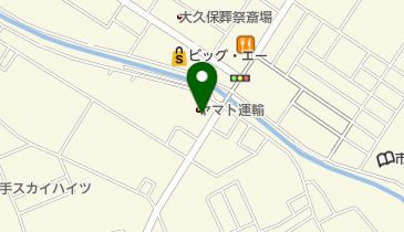 ヤマト運輸 幸手営業所(杉戸高野台)の地図画像