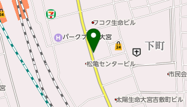 ヤマト運輸 大宮駅東営業所(大宮駅東)の地図画像