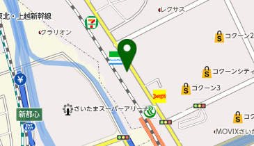 ヤマト運輸 新都心東口営業所(EC新都心東口)の地図画像