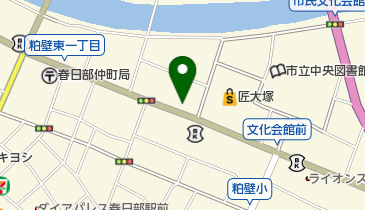 ヤマト運輸 春日部駅東口センターの地図画像