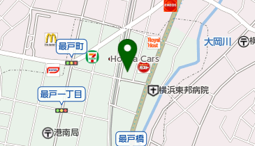 ヤマト運輸 横浜上大岡東センターの地図画像