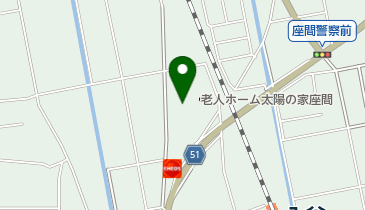 ヤマト運輸 座間中央センターの地図画像