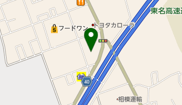 ヤマト運輸 大和桜森センターの地図画像