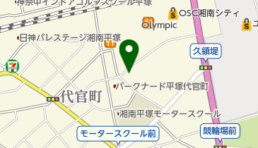 ヤマト運輸 平塚代官町営業所(平塚代官町)の地図画像