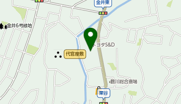 ヤマト運輸 町田営業所(町田金井)の地図画像