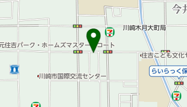 ヤマト運輸 中原木月センターの地図画像