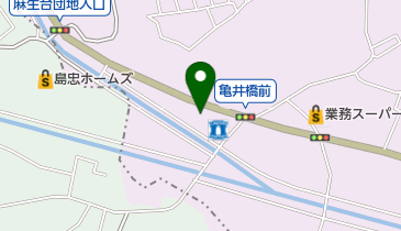 ヤマト運輸 麻生白山センターの地図画像