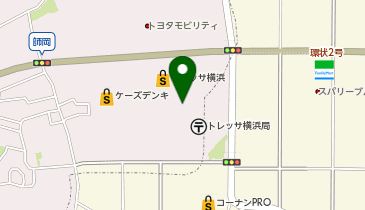 ヤマト運輸 トレッサ横浜館内物流センターの地図画像