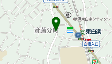 ヤマト運輸 横浜神奈川平川町営業所(神奈川白幡)の地図画像
