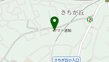 ヤマト運輸 旭中沢センターの地図画像