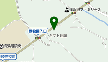 ヤマト運輸 旭上白根町センターの地図画像