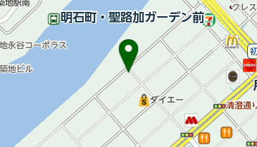 ヤマト運輸 月島営業所(月島西仲通り)の地図画像