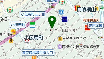 ヤマト運輸 日本橋大伝馬町営業所(日本橋大伝馬町)の地図画像