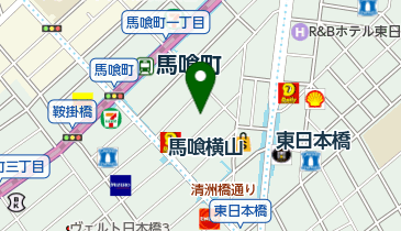 ヤマト運輸 日本橋馬喰町センターの地図画像