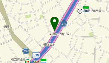 ヤマト運輸 三軒茶屋営業所(受付)の地図画像