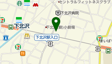 ヤマト運輸 北沢センターの地図画像