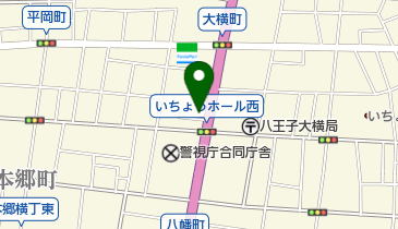 ヤマト運輸 八王子大横営業所の地図画像