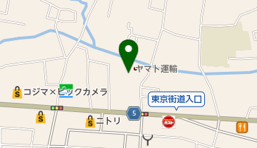 ヤマト運輸 東大和営業所(東大和向原)の地図画像