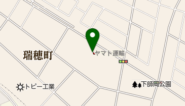 ヤマト運輸 瑞穂長岡営業所(羽村神明台)の地図画像