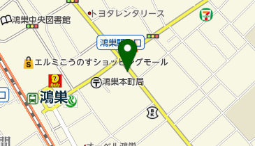 ヤマト運輸 鴻巣本町センターの地図画像
