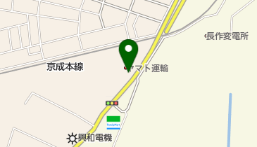 ヤマト運輸 習志野営業所(習志野実籾)の地図画像