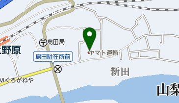 ヤマト運輸 上野原南センターの地図画像