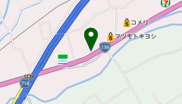 ヤマト運輸 富士桂営業所(山梨西桂)の地図画像