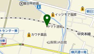 ヤマト運輸 甲府西営業所(丸の内)の地図画像