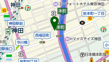 ヤマト運輸 今川橋センターの地図画像