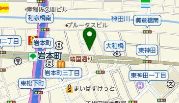 ヤマト運輸 岩本町3丁目営業所の地図画像