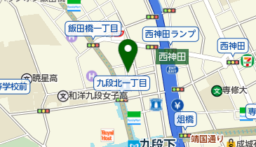 ヤマト運輸 九段北1丁目営業所の地図画像