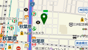 ヤマト運輸 神田和泉町営業所の地図画像