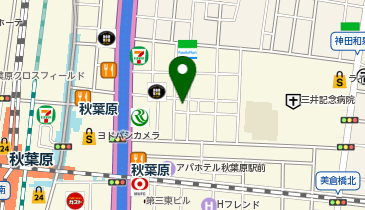 ヤマト運輸 神田和泉町営業所(EC)の地図画像