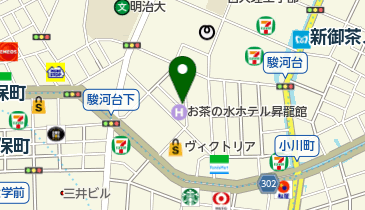 ヤマト運輸 千代田神田小川町営業所の地図画像