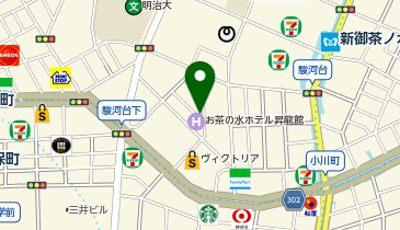 ヤマト運輸 神田小川町営業所(EC)の地図画像