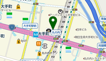 ヤマト運輸 新大手町ビルセンターの地図画像