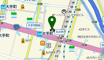 ヤマト運輸 新大手町ビルセンターの地図画像