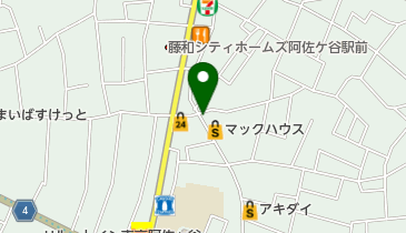 ヤマト運輸 阿佐ケ谷パール営業所の地図画像