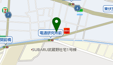 ヤマト運輸 西東京東伏見営業所(武蔵野中央)の地図画像