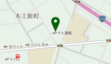 ヤマト運輸 新潟木工団地営業所(新潟木工団地)の地図画像