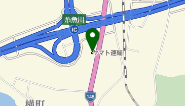 ヤマト運輸 糸魚川営業所(青海)の地図画像