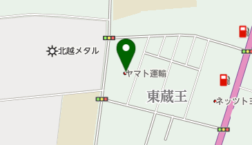ヤマト運輸 長岡東蔵王営業所(東蔵王)の地図画像