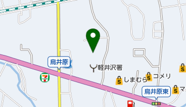 ヤマト運輸 軽井沢営業所(追分)の地図画像